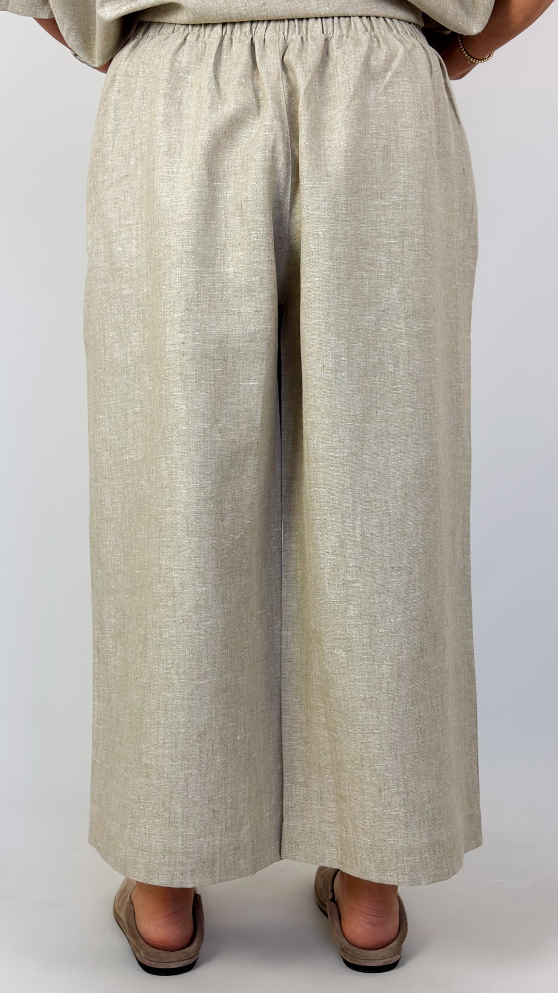 Cordelia James L-12 Trousers Natural