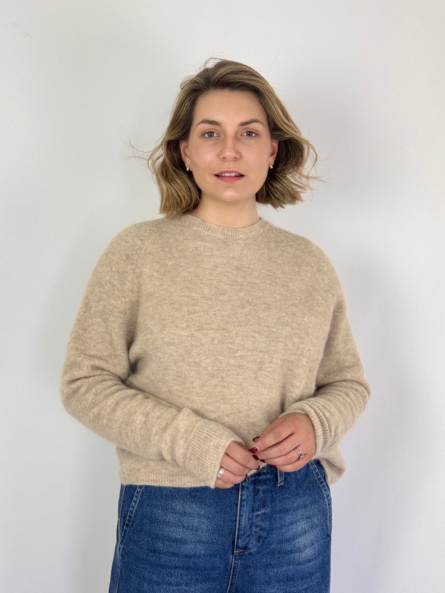 SibinLinnebjerg Anika Jumper Sand