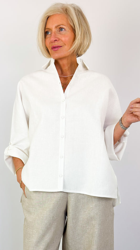 Cordelia James L-3 Shirt Ivory
