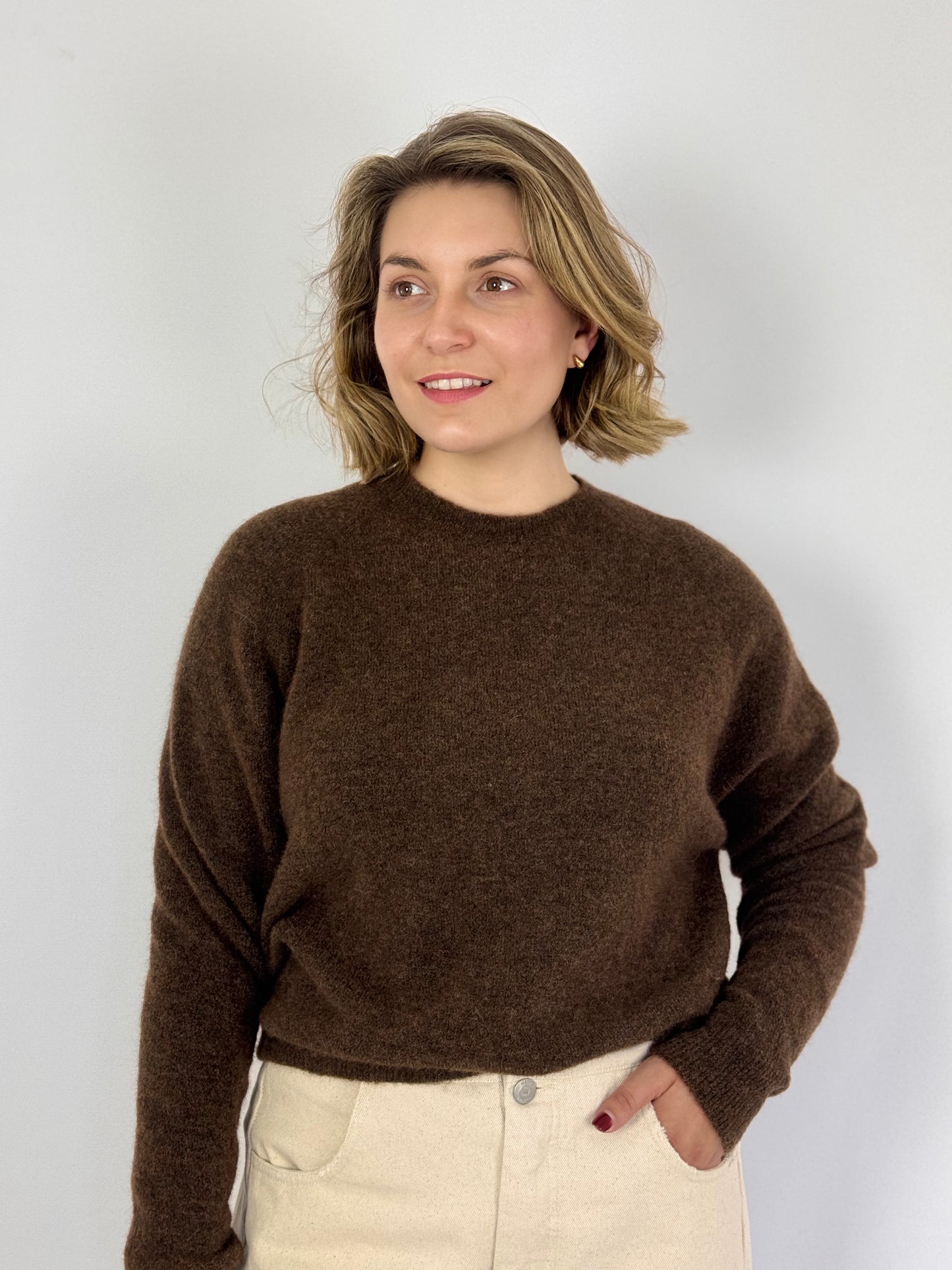 SibinLinnebjerg Anika Jumper Brown