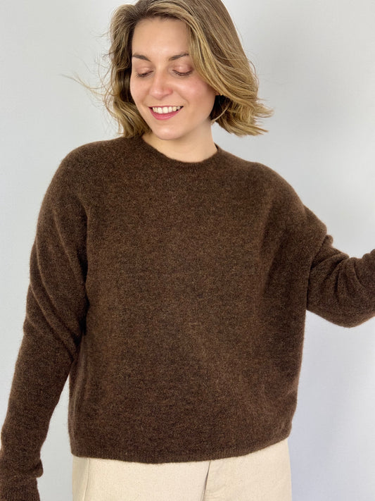 SibinLinnebjerg Anika Jumper Brown