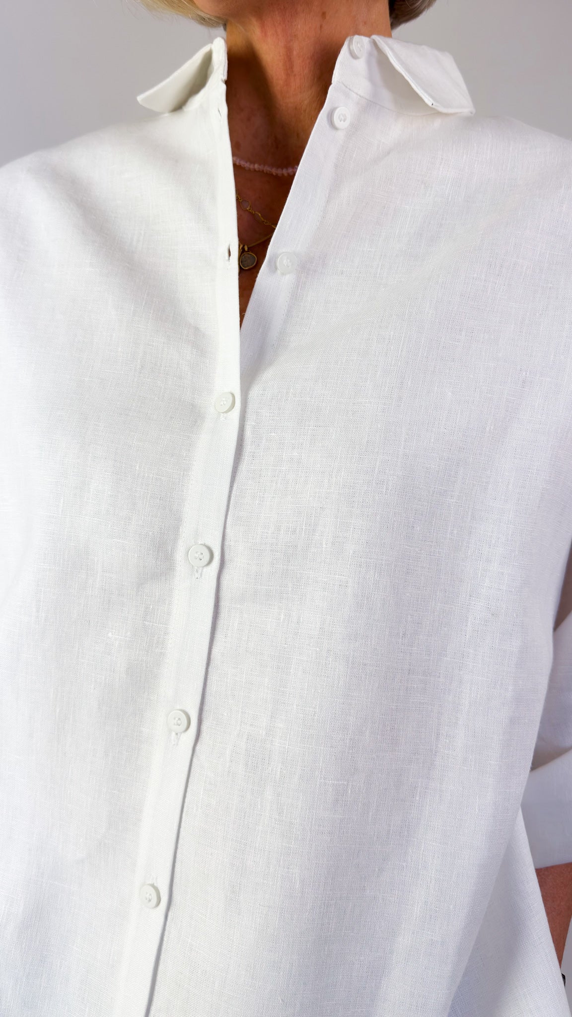 Cordelia James L-3 Shirt Ivory