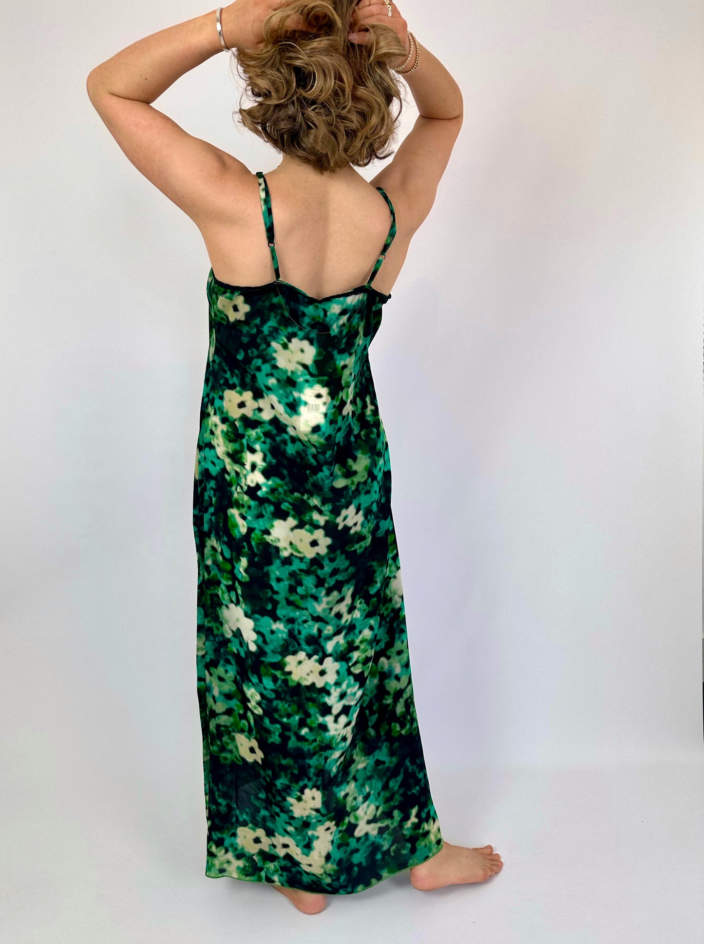 OneSeason Antoinette Dress Bay Emerald