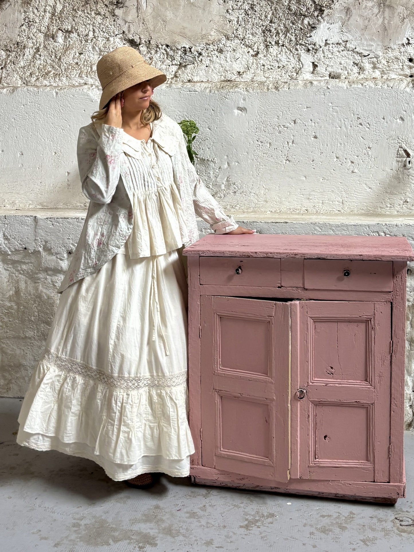 Les Ours Chika Skirt Ecru