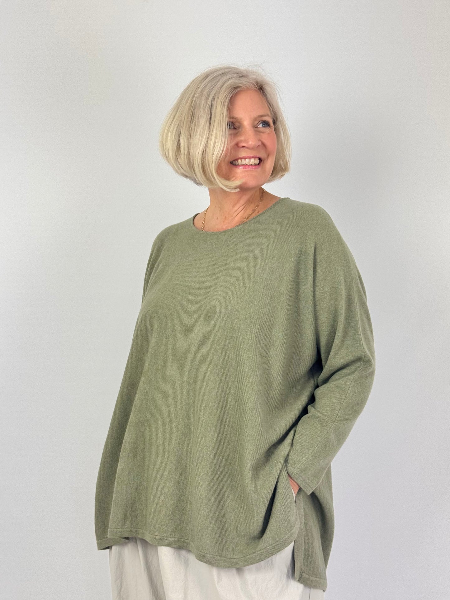 Cordelia James Greta Jumper Clay