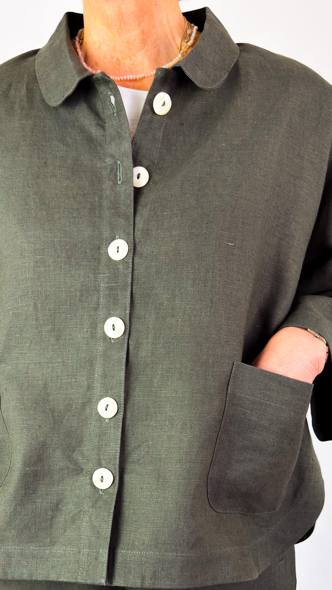 Cordelia James L-11 Jacket Fir Green