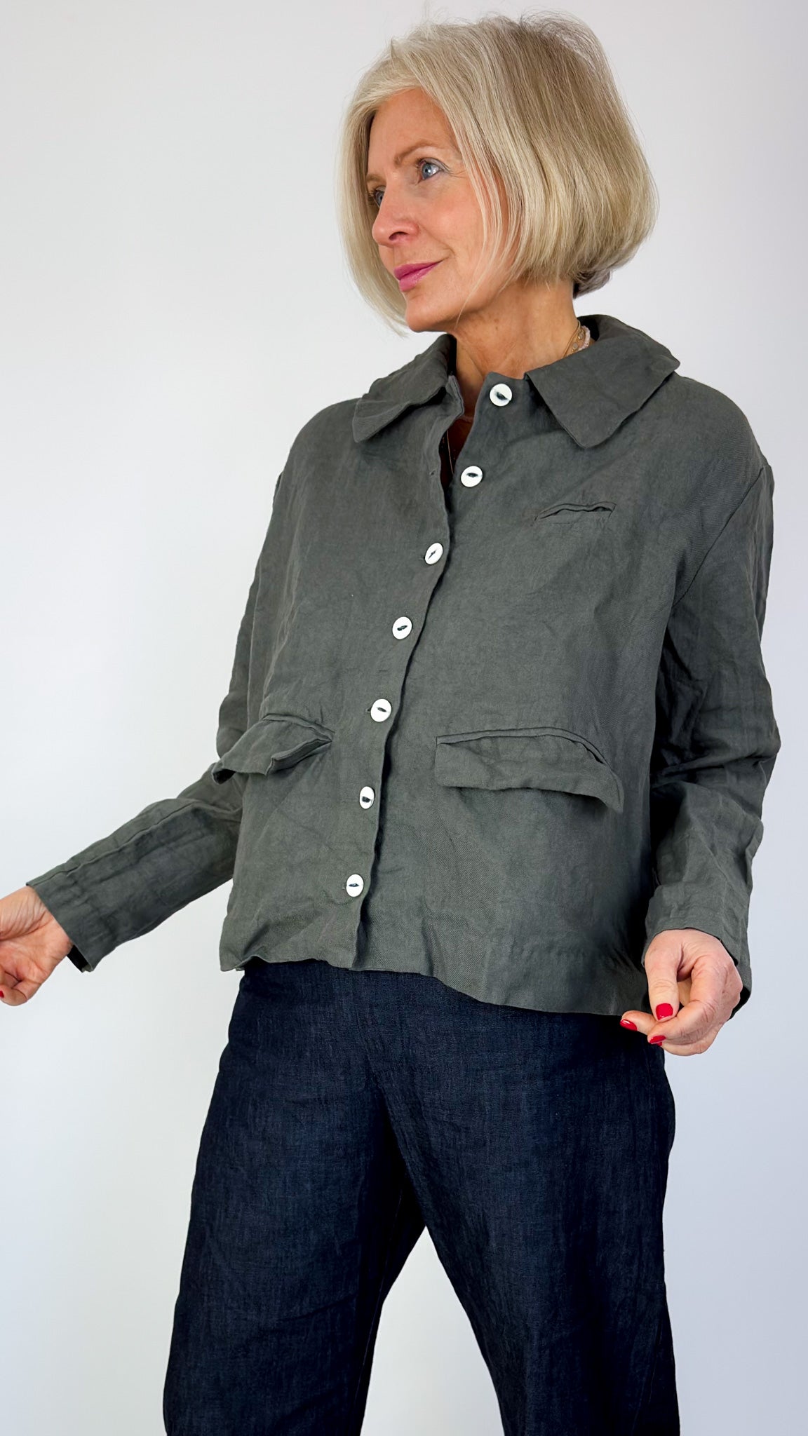 Sula Warm Jacket Dirty Green