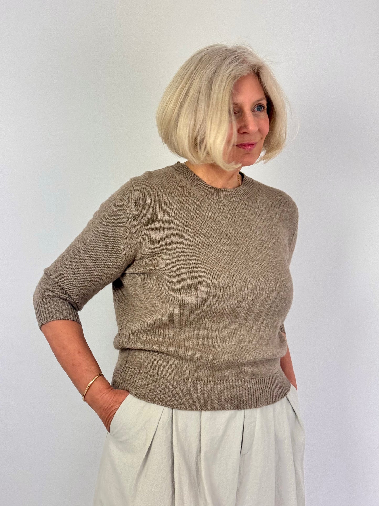 Cordelia James Jackson Jumper Mocha