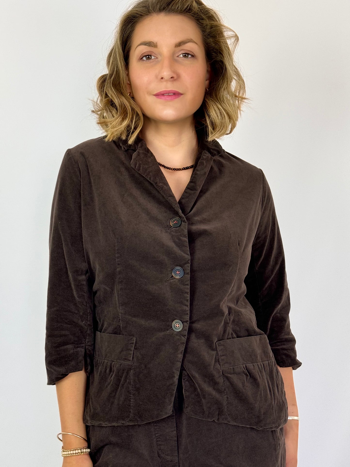 Hannoh Wessel Vanille Jacket Brown – Cordelia James