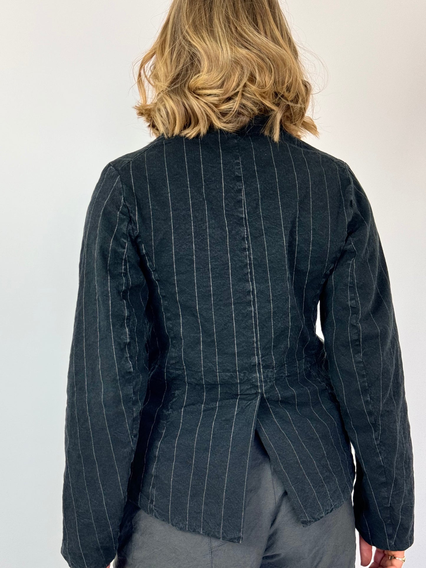 Hannoh Wessel Vittorina Jacket Black Stripe