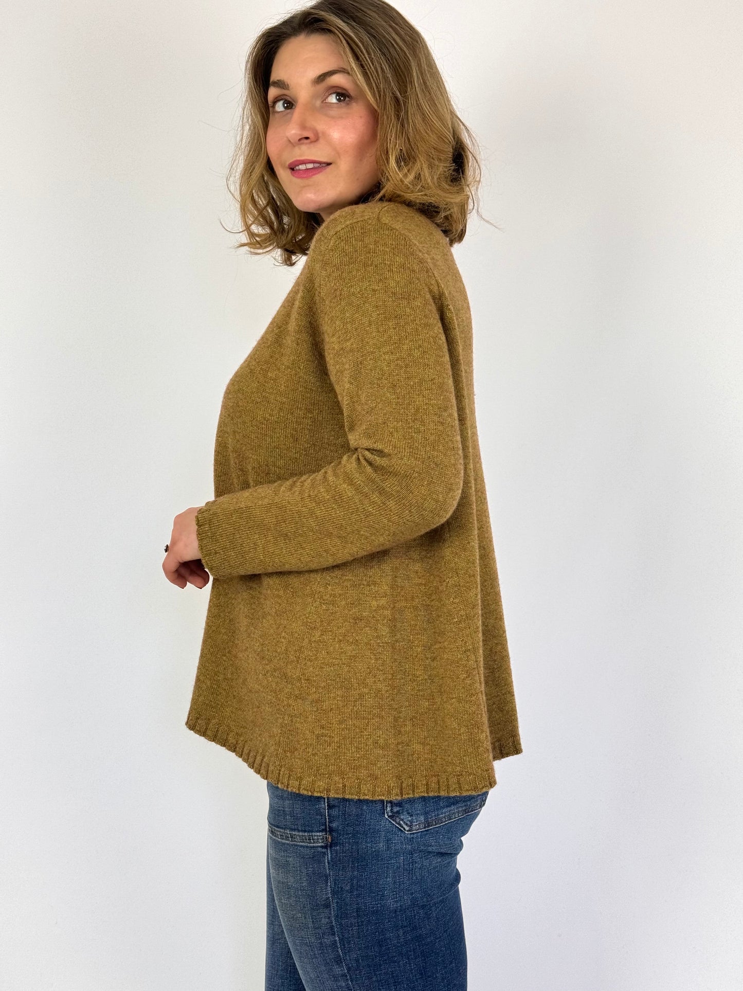 Cordelia James Rollo Jumper Olive