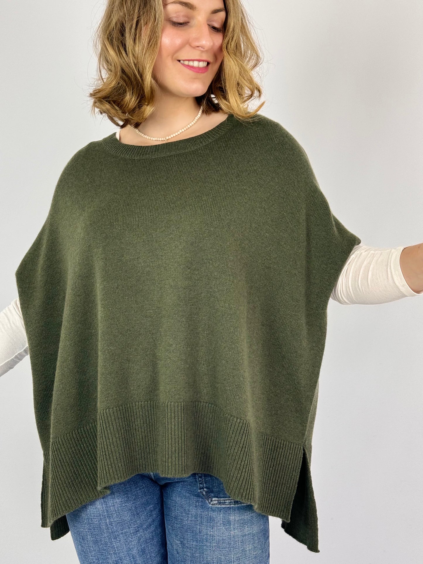 Cordelia James Siggy Jumper Fir Green