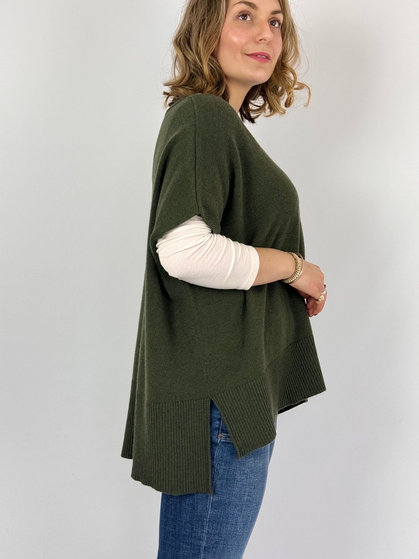 Cordelia James Siggy Jumper Fir Green