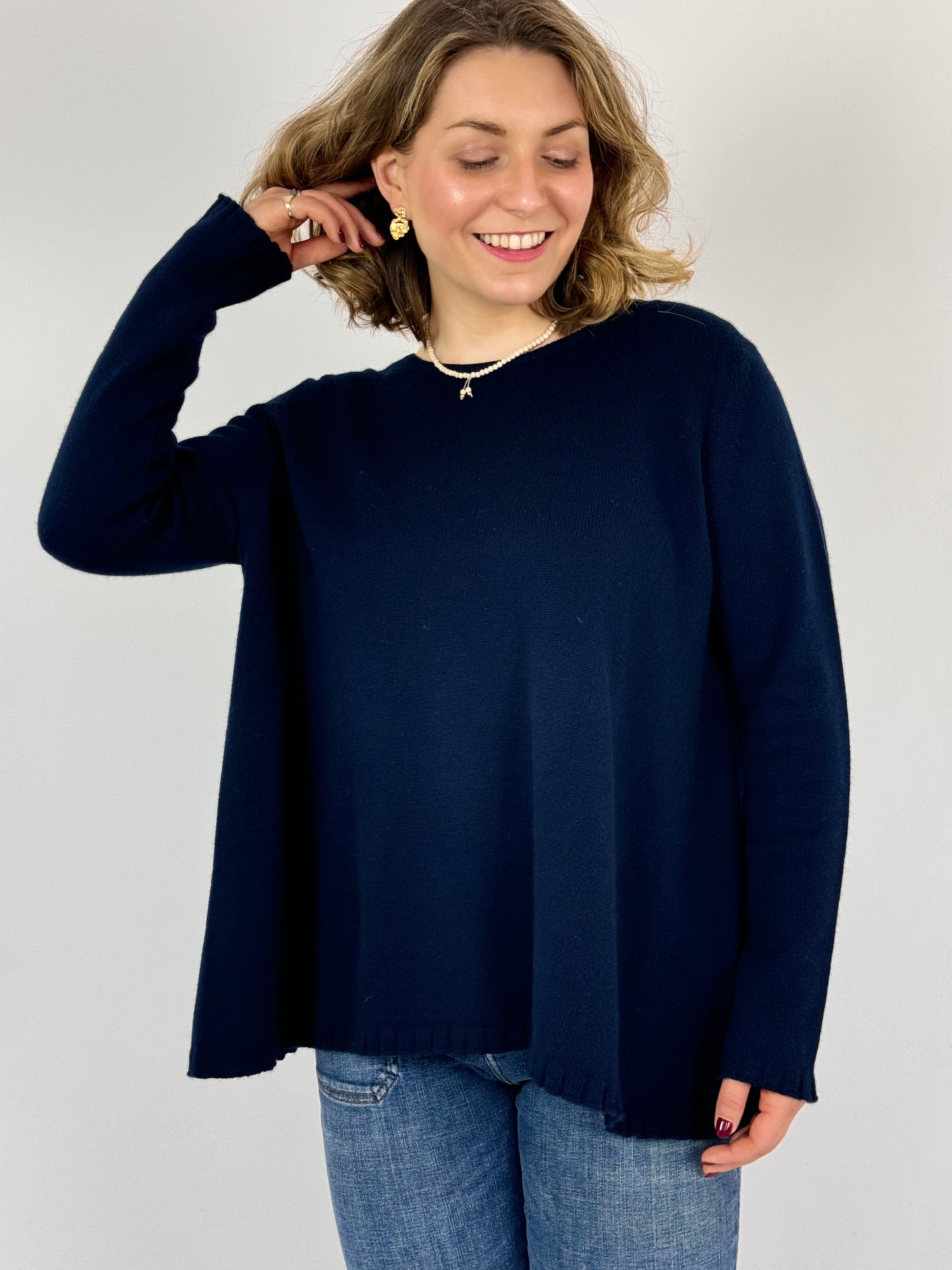 Cordelia James Rollo Jumper Navy