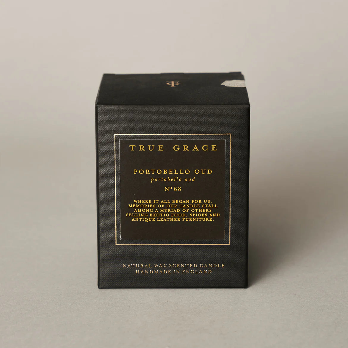 True Grace Candle: Portobello Oud