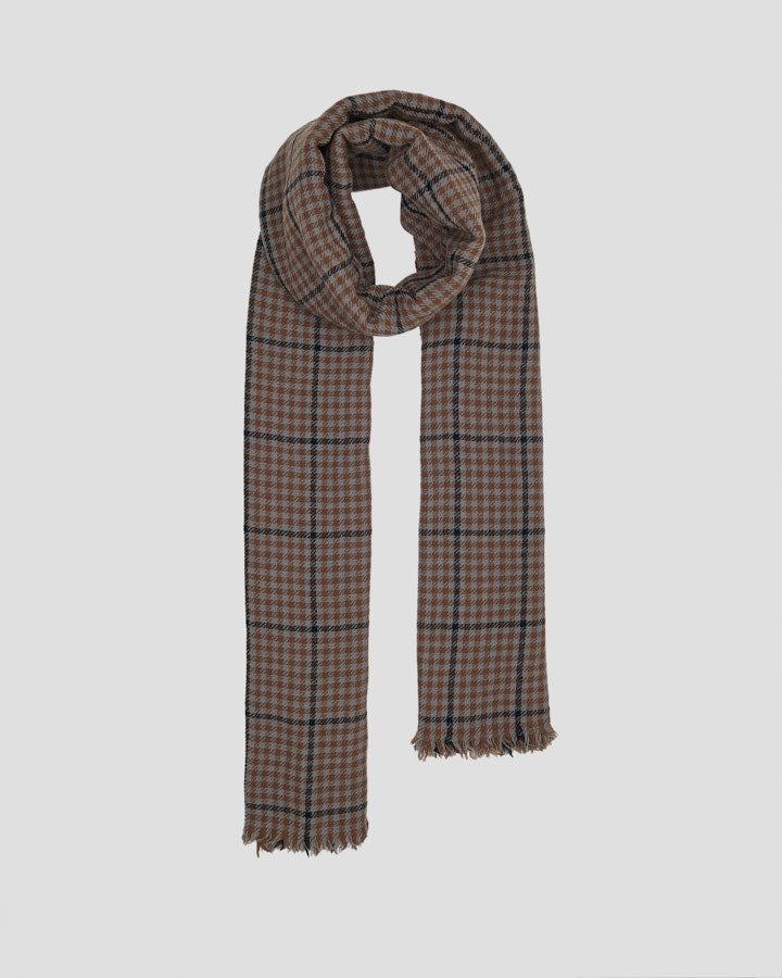 Lovat & Green Sorolla Scarf Black