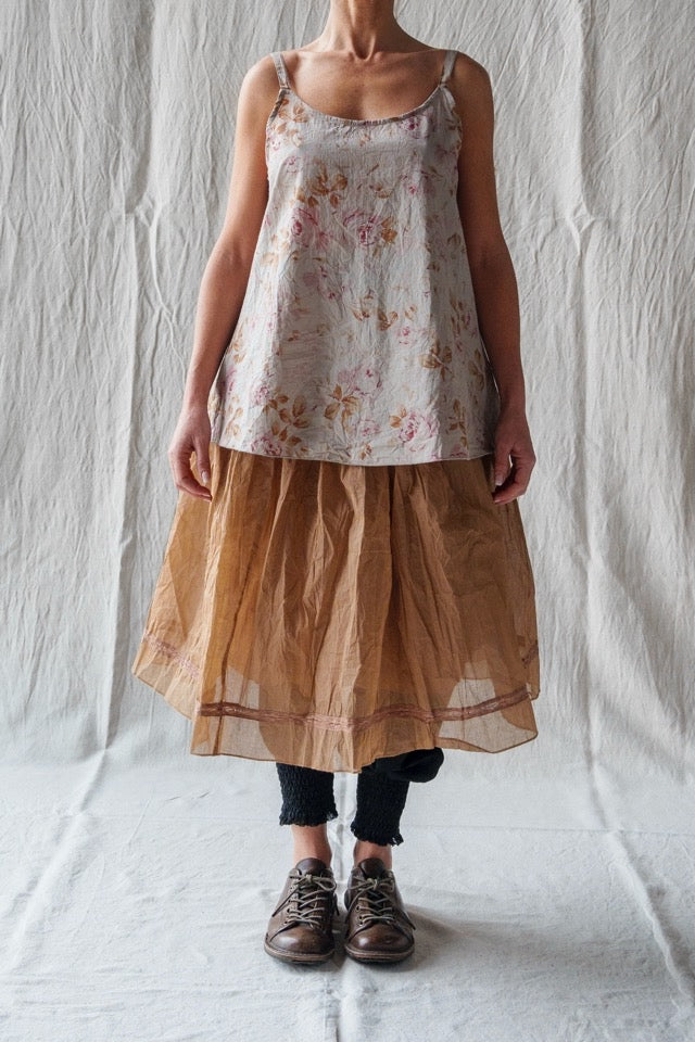 Les Ours Basic Top Sage Flowers PRE-ORDER