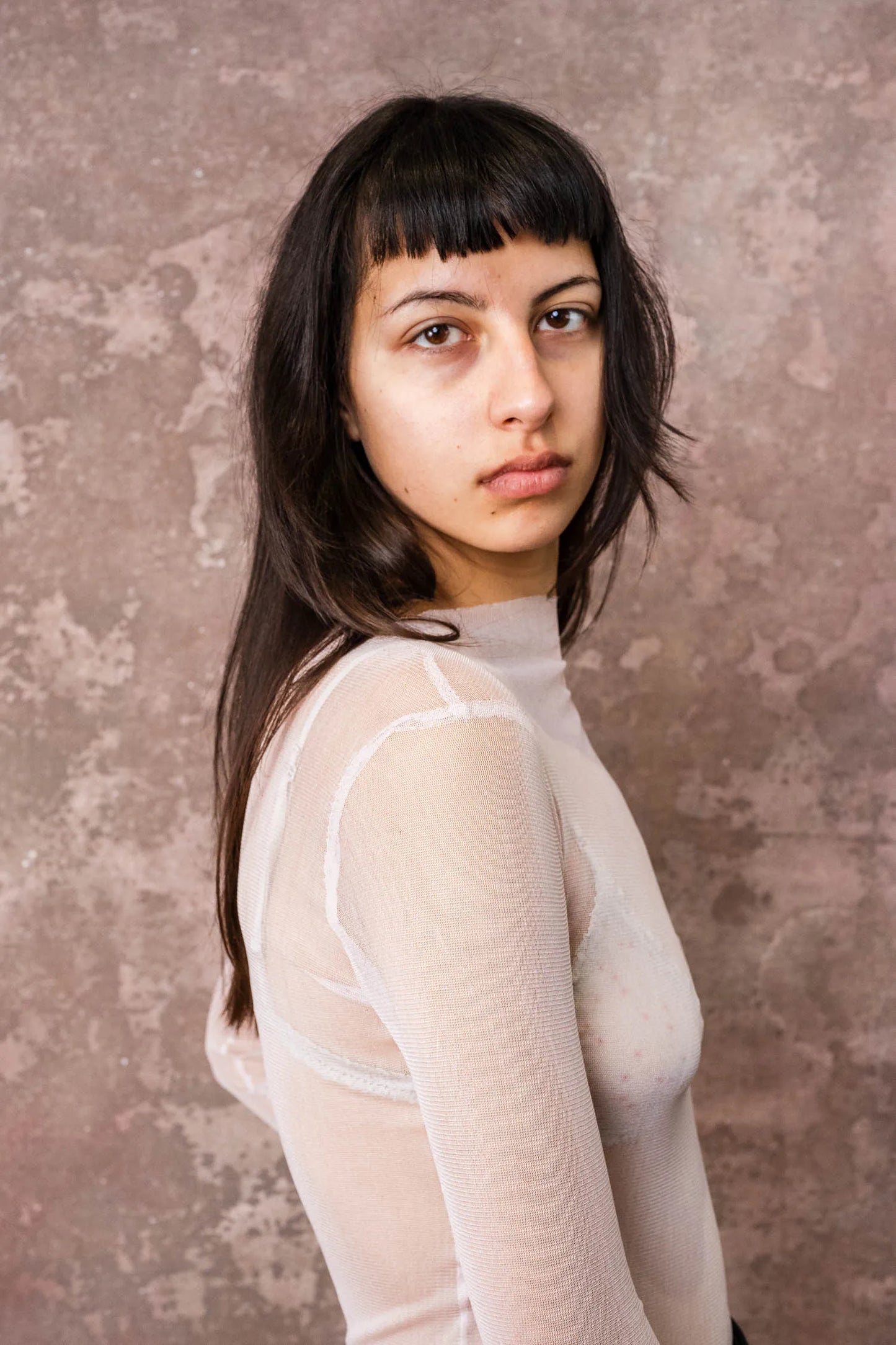 Sula Slash Neck Tee Eggnog