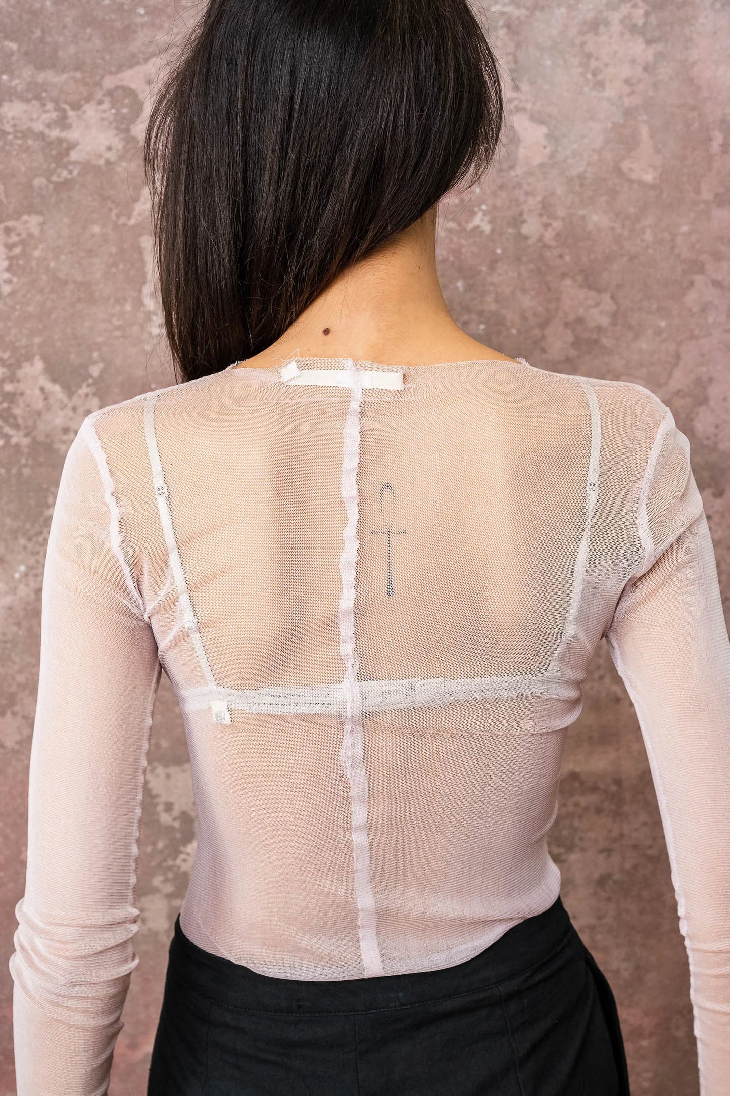 Sula Slash Neck Tee Eggnog