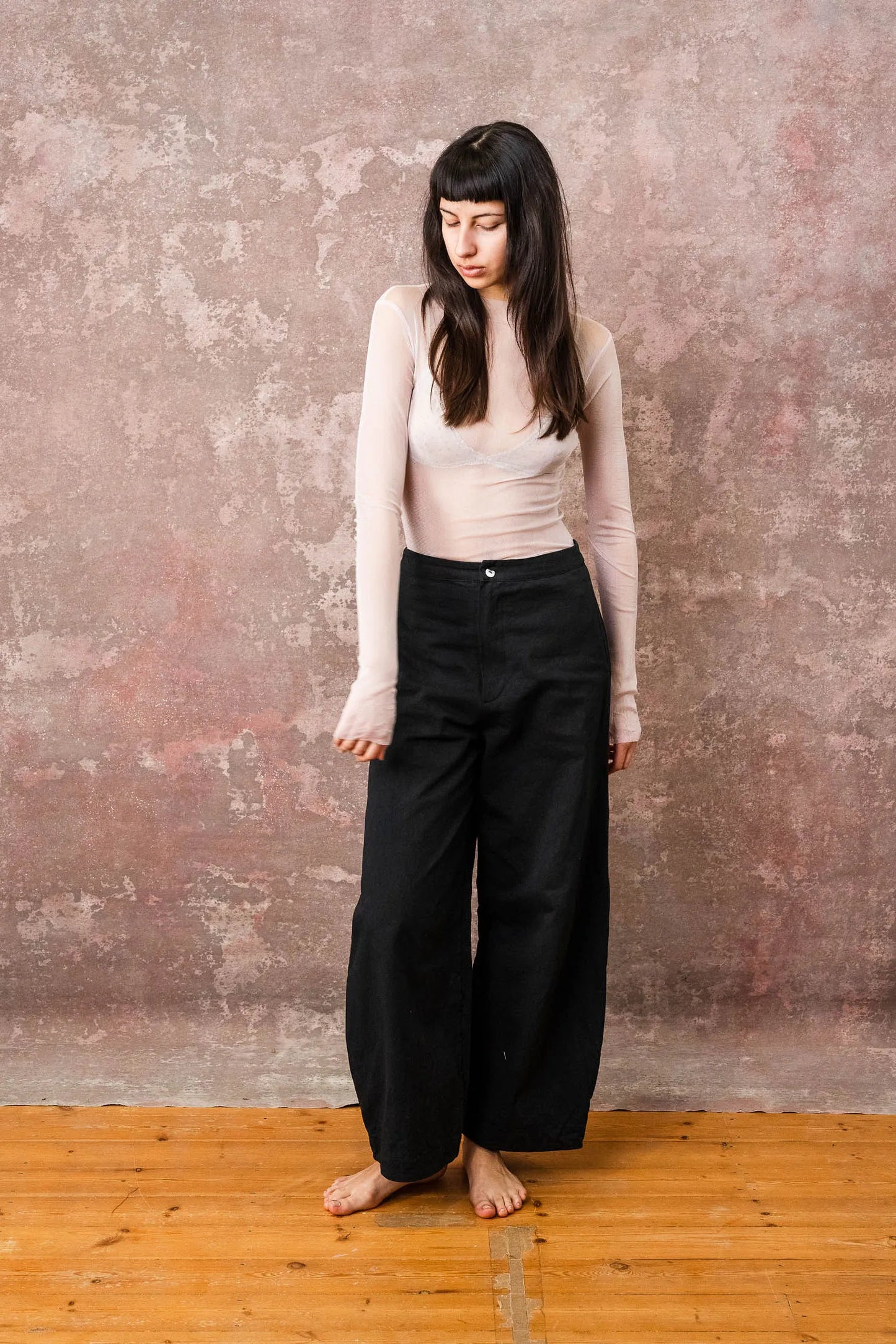 Sula Slash Neck Tee Eggnog