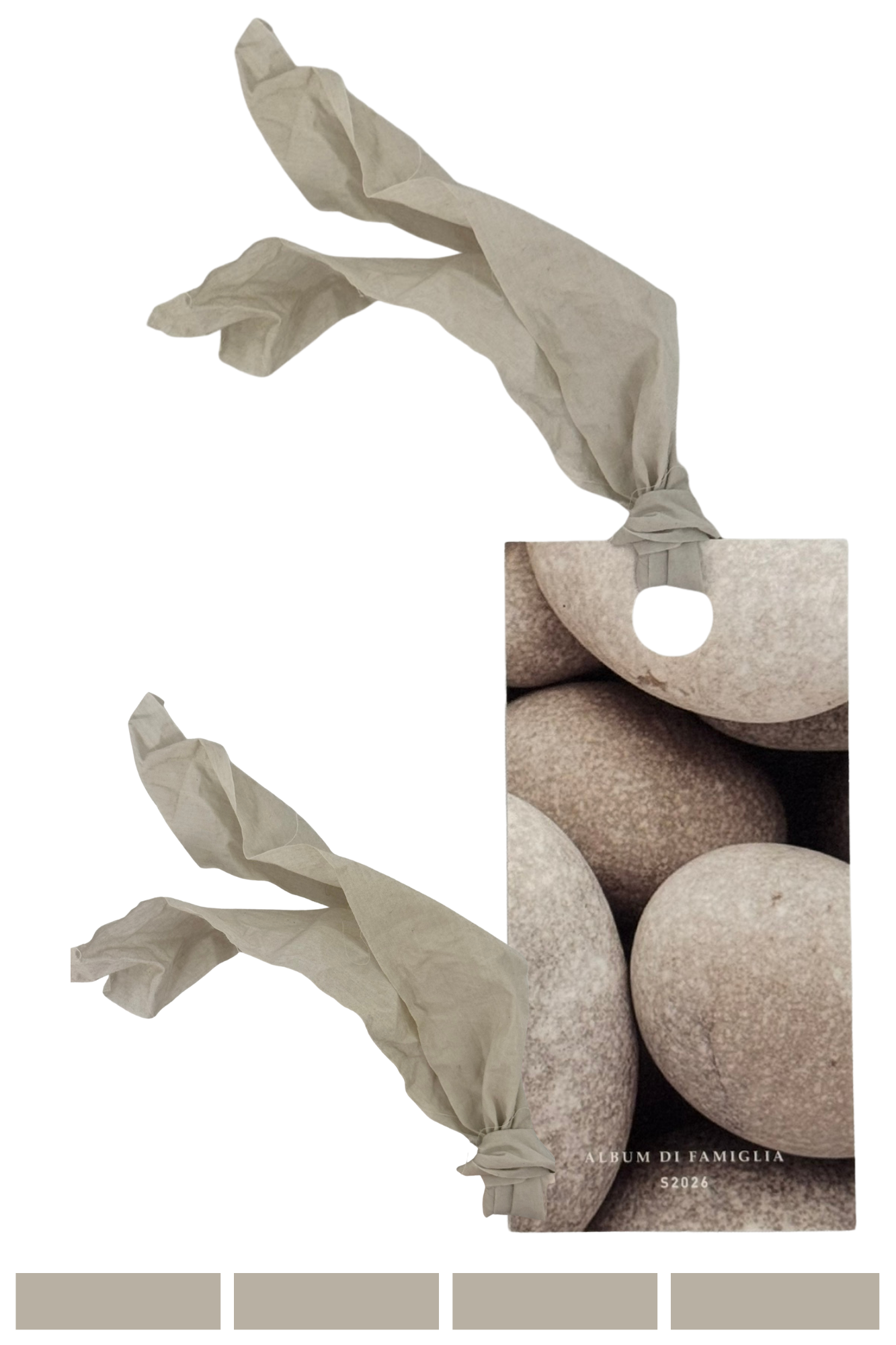 Album di Famiglia 134 CC Trousers Pebble PRE-ORDER