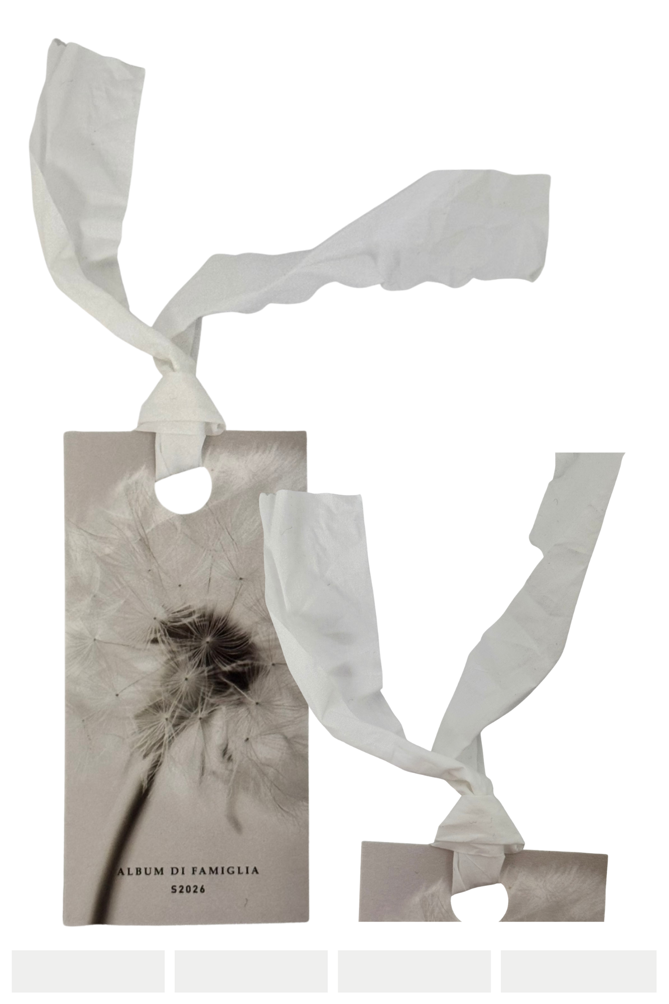 Album Di Famiglia 134 CC Trousers White PRE-ORDER