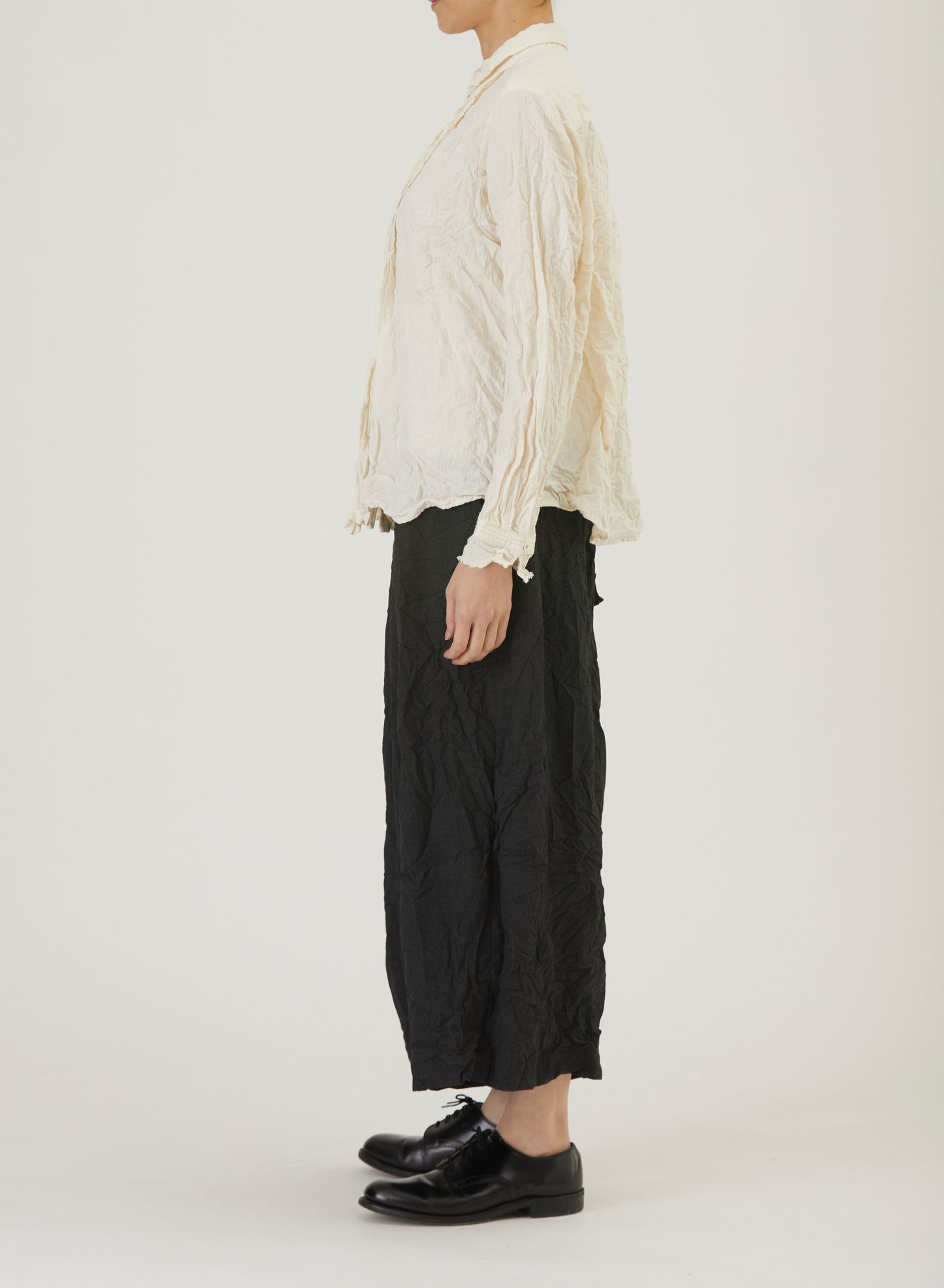 Pas De Calais 6850 Pin-Tuck Blouse Ivory PRE-ORDER