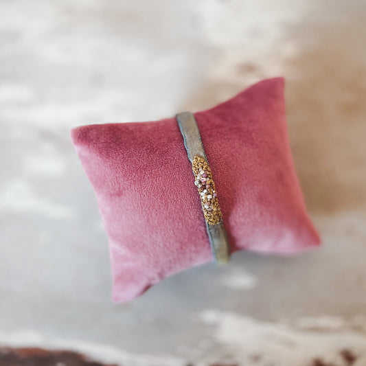 Antomoon Embroidered Silk Bracelet No.26