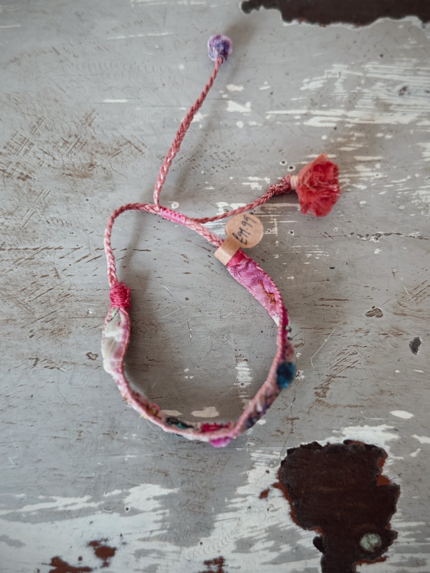 Antomoon Emboirdered Silk Bracelet No.4