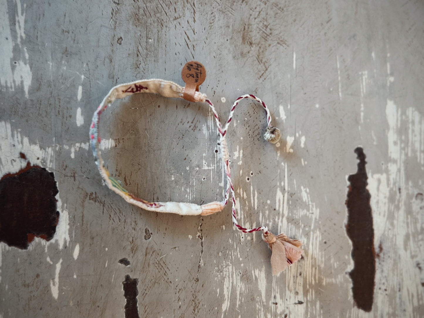 Antomoon Embroidered Silk Bracelet No.8