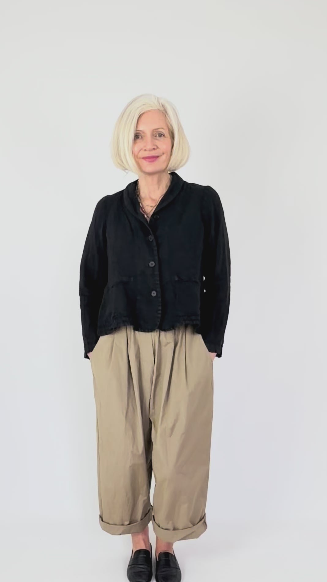 Manuelle Guibal 7064 Lytta Jacket Onyx – Cordelia James