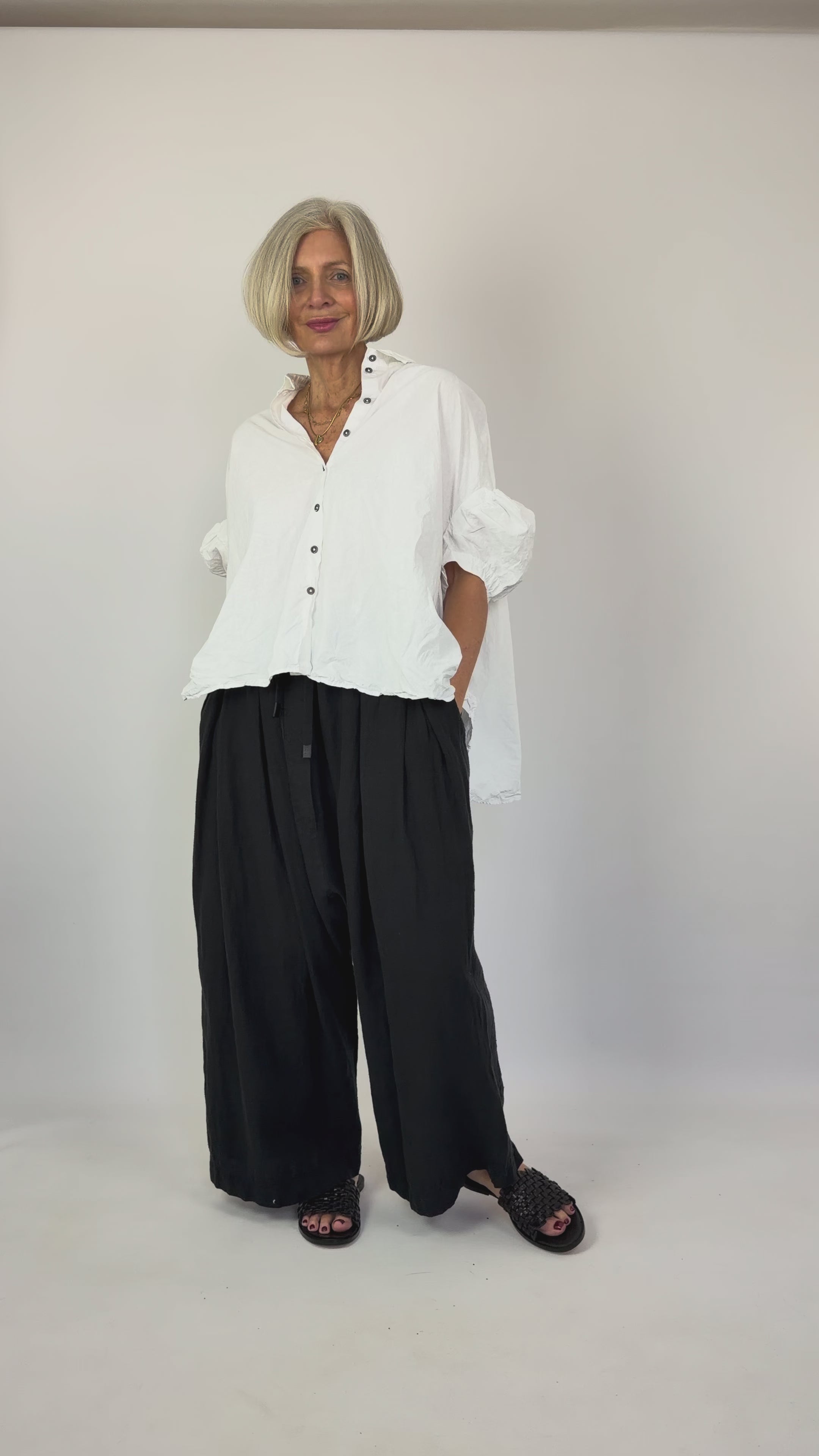 Rundholz Dip 0404 Blouse Seafoam/Fog – Cordelia James