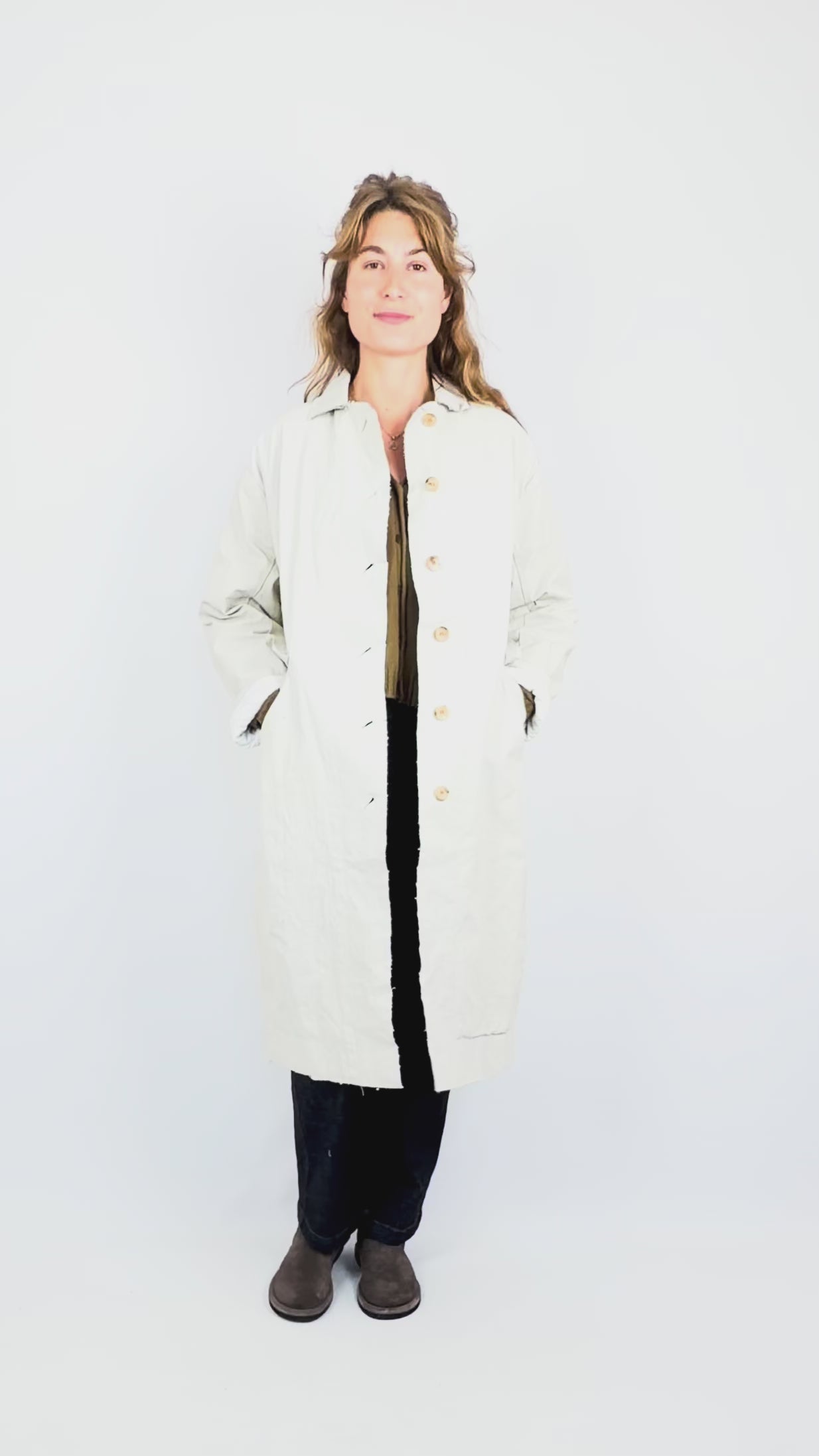 Hannoh Wessel Marion Coat Natural – Cordelia James
